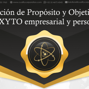 Definición de Propósito y Objetivos de EXXYTO empresarial y personal