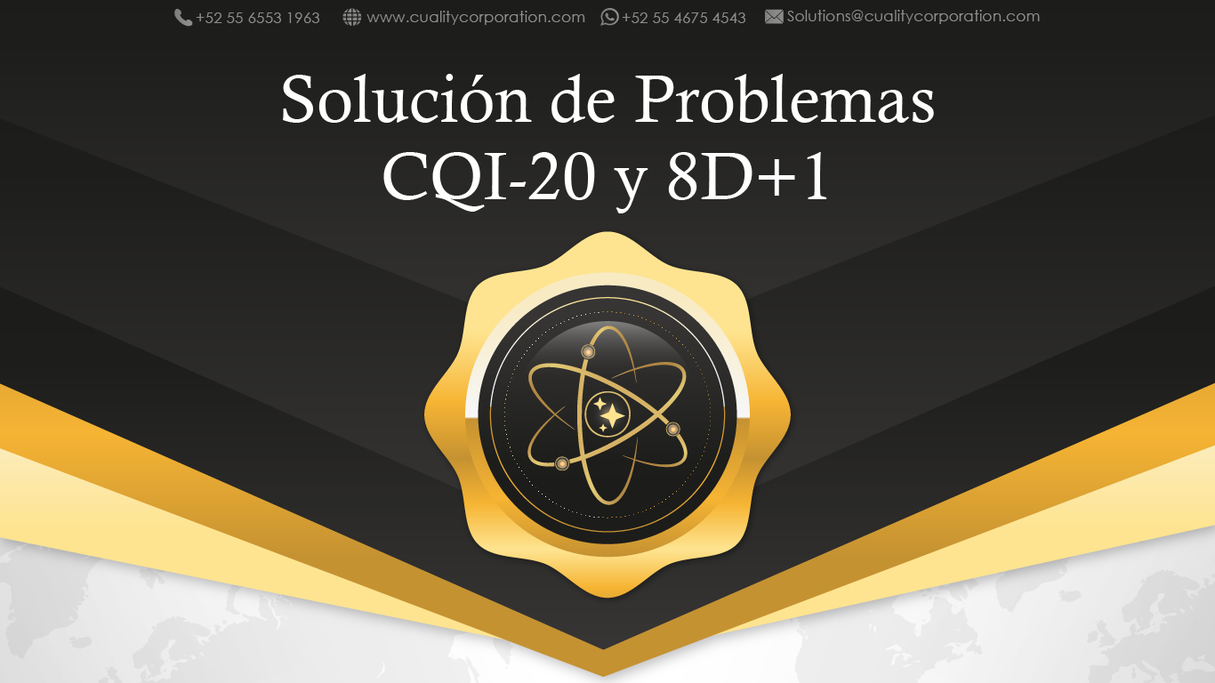 Solución de Problemas CQI-20 y 8D+1