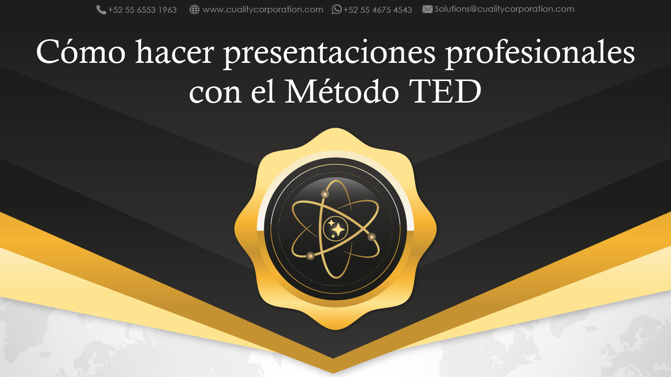 Cómo hacer presentaciones profesionales con el Método TED