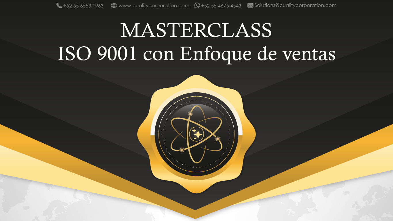 Masterclass ISO 9001 con Enfoque de ventas